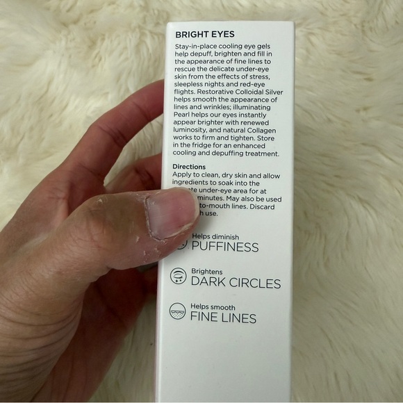 Beauty Bio Bright Eyes Depuffing and Brightening Eye Gels - Pink brand new - Picture 3 of 5